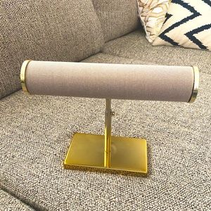 Gold Bracelet Bar for Vanity and Dressing Table